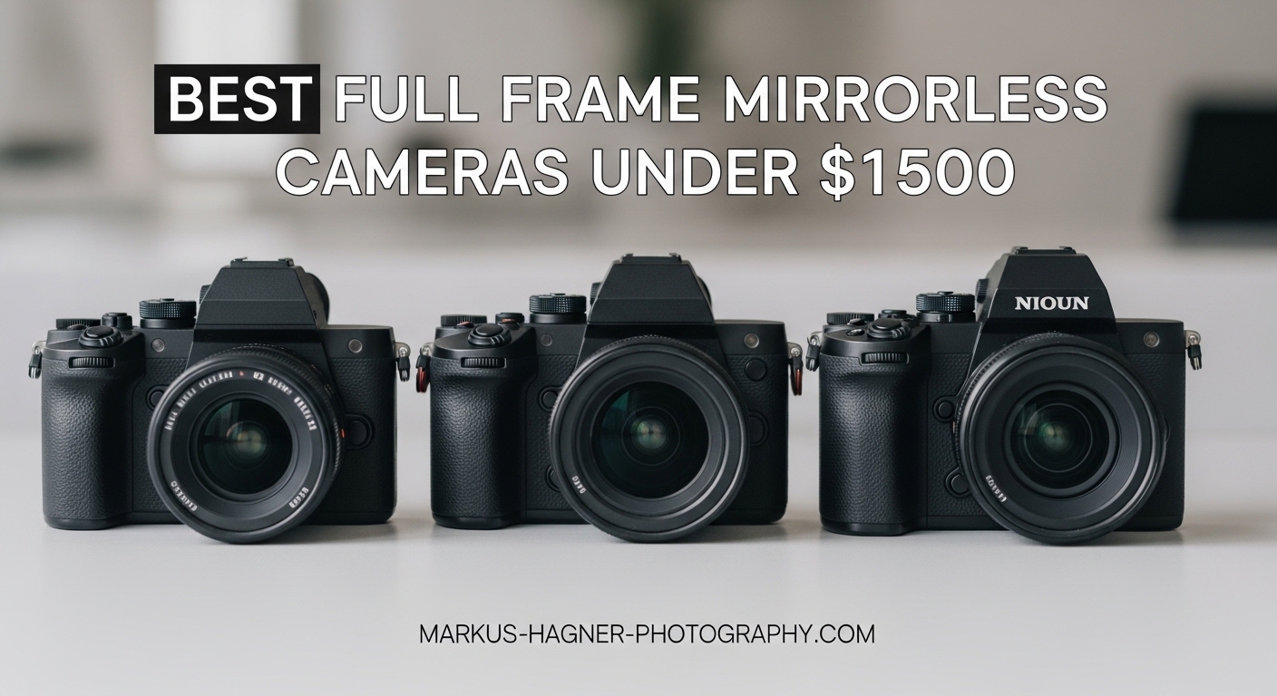 Best Full Frame Mirrorless Cameras Under $1500