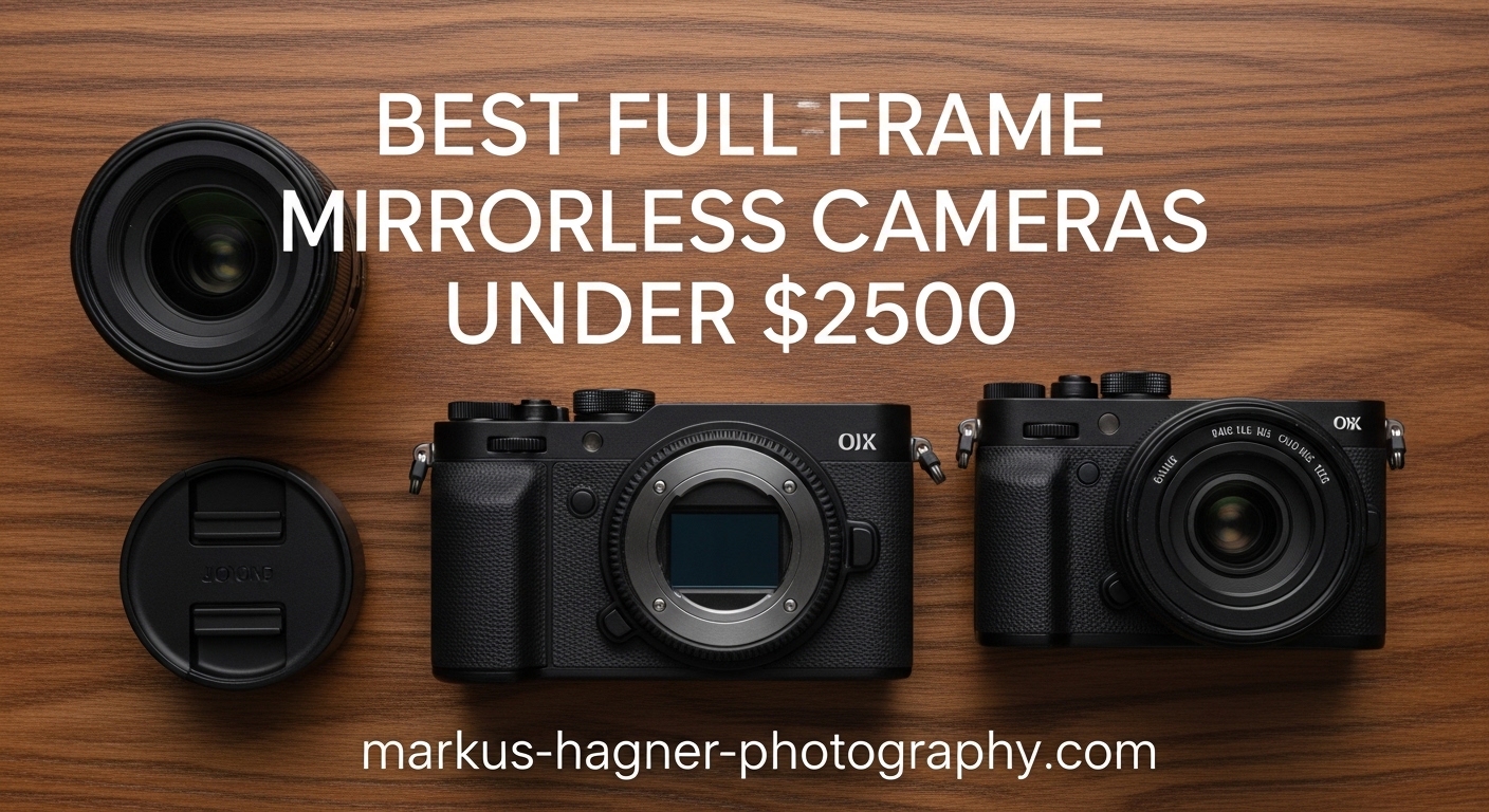 Best Full Frame Mirrorless Cameras Under $2500
