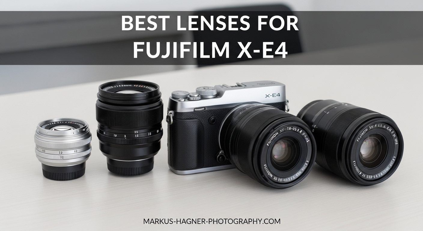 Best Lenses for Fujifilm X-E4