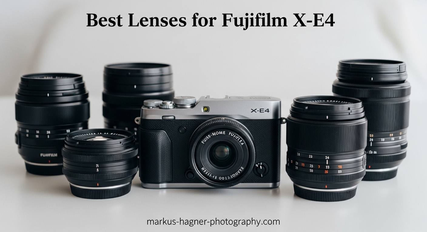 Best Lenses for Fujifilm X-E4