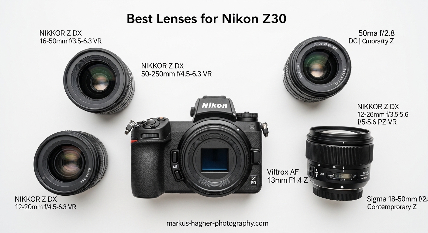 Best Lenses for Nikon Z30