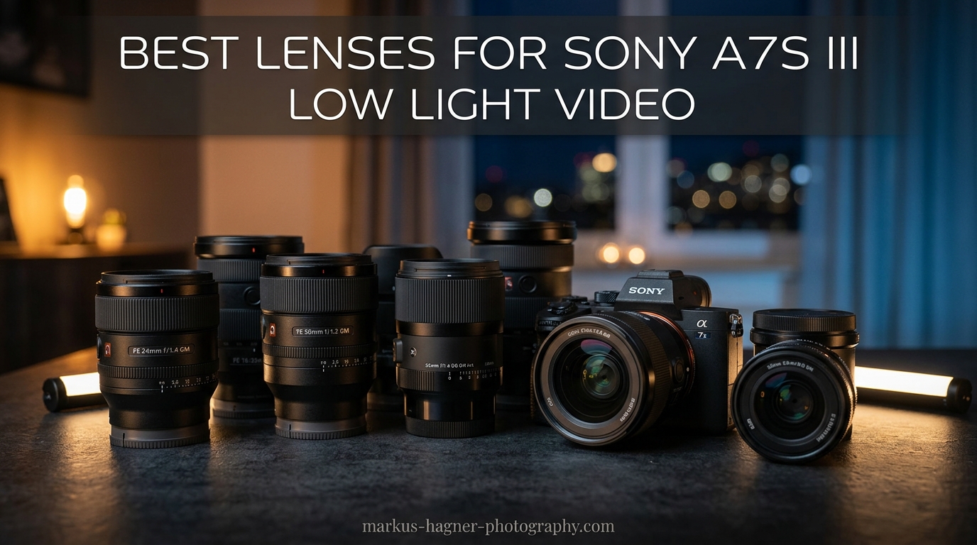 Best Lenses for Sony A7S III Low Light Video