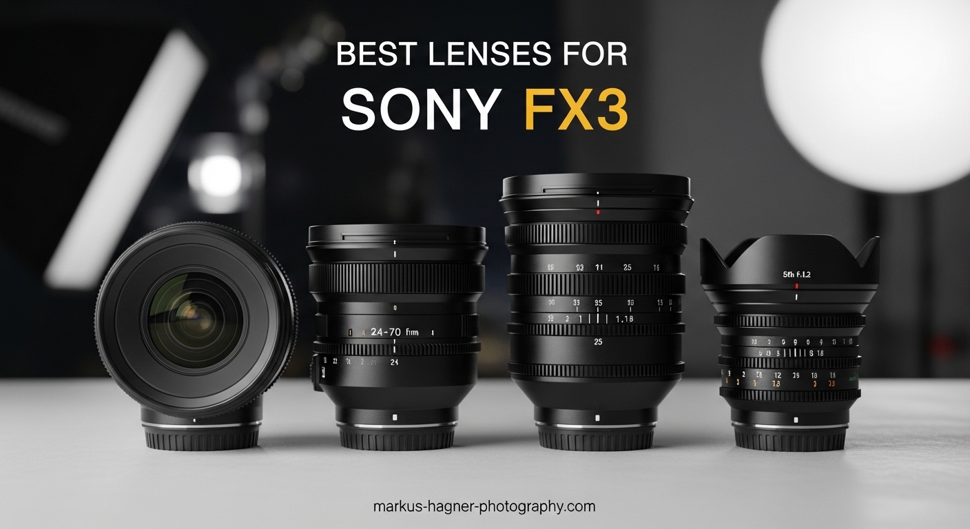 Best Lenses for Sony FX3