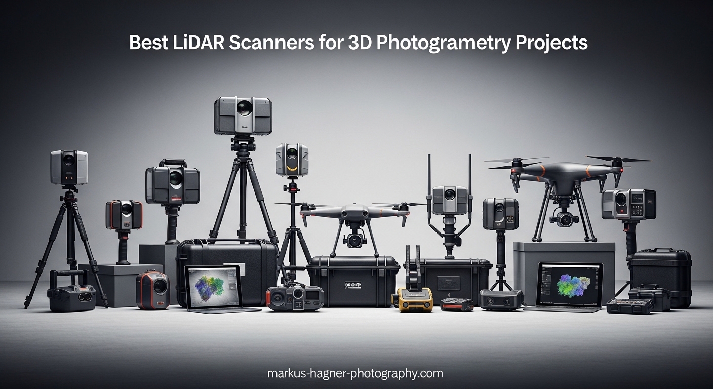 Best LiDAR Scanners for 3D Photogrammetry Projects