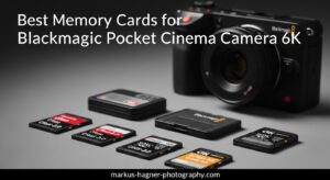 Best Memory Cards for Blackmagic Pocket Cinema Camera 6K