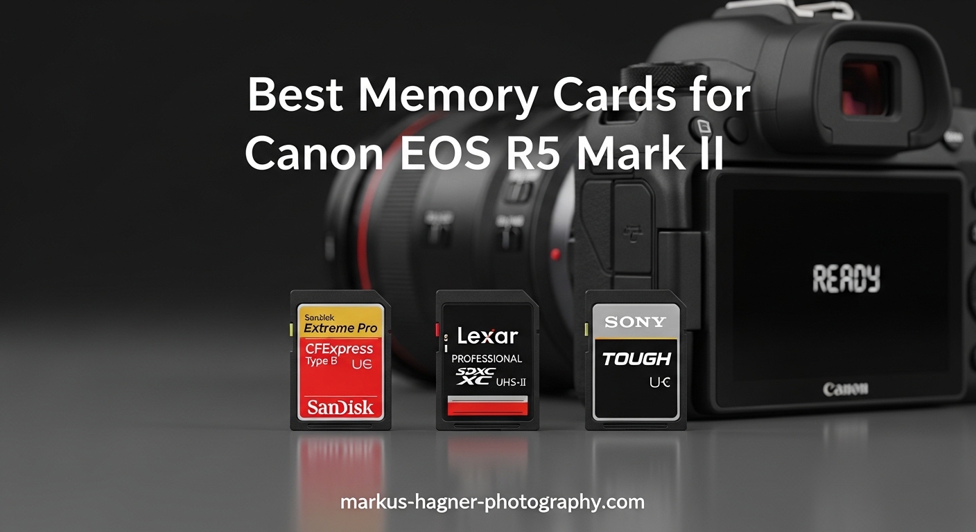 Best Memory Cards for Canon EOS R5 Mark II