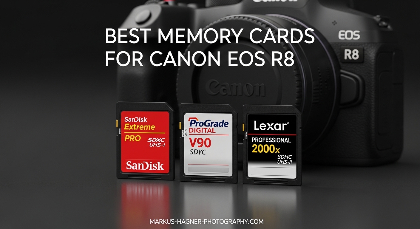 Best Memory Cards for Canon EOS R8