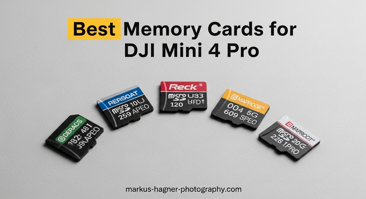 Best Memory Cards for DJI Mini 4 Pro