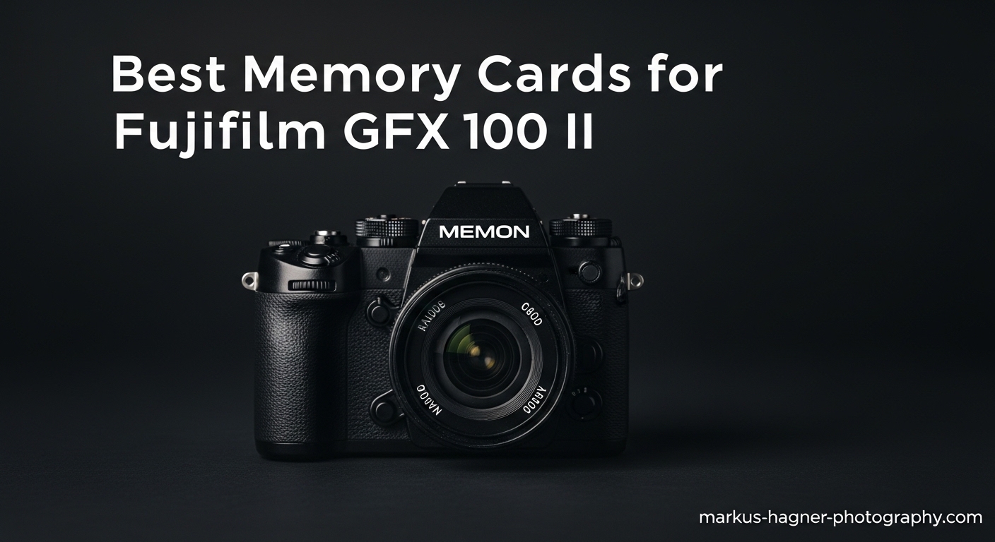 Best Memory Cards for Fujifilm GFX 100 II