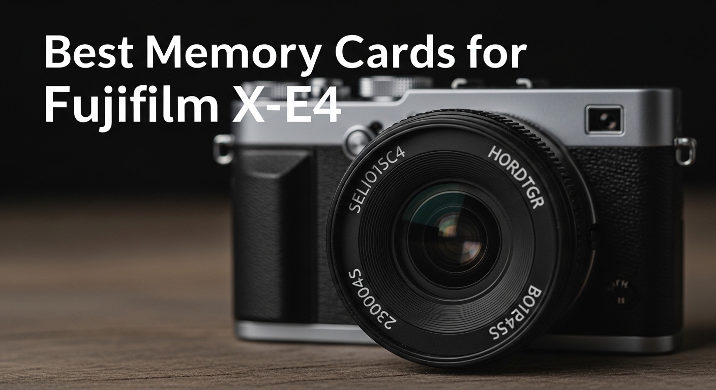 Best Memory Cards for Fujifilm X-E4