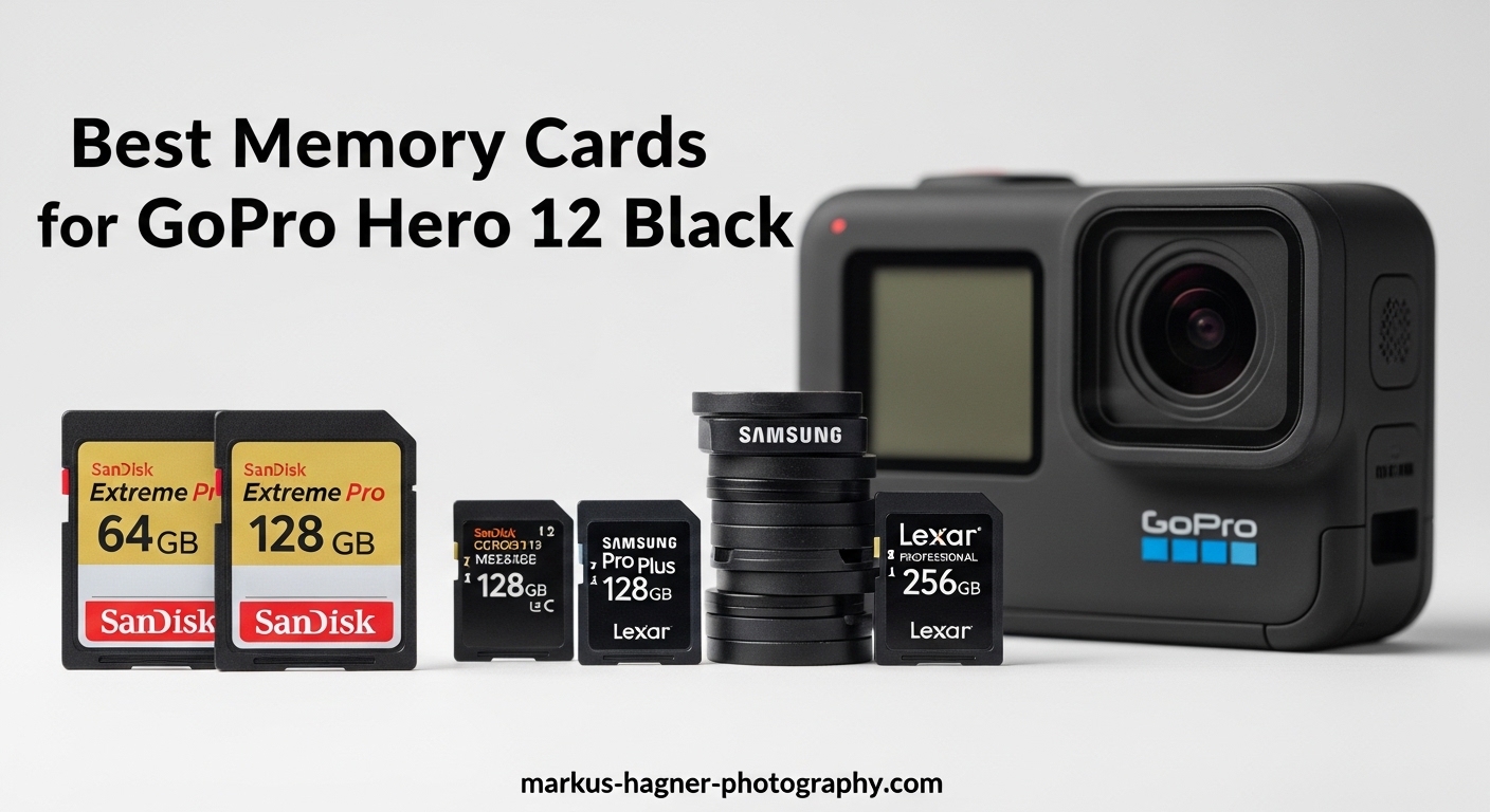 Best Memory Cards for GoPro Hero 12 Black