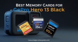 Best Memory Cards for GoPro Hero 13 Black