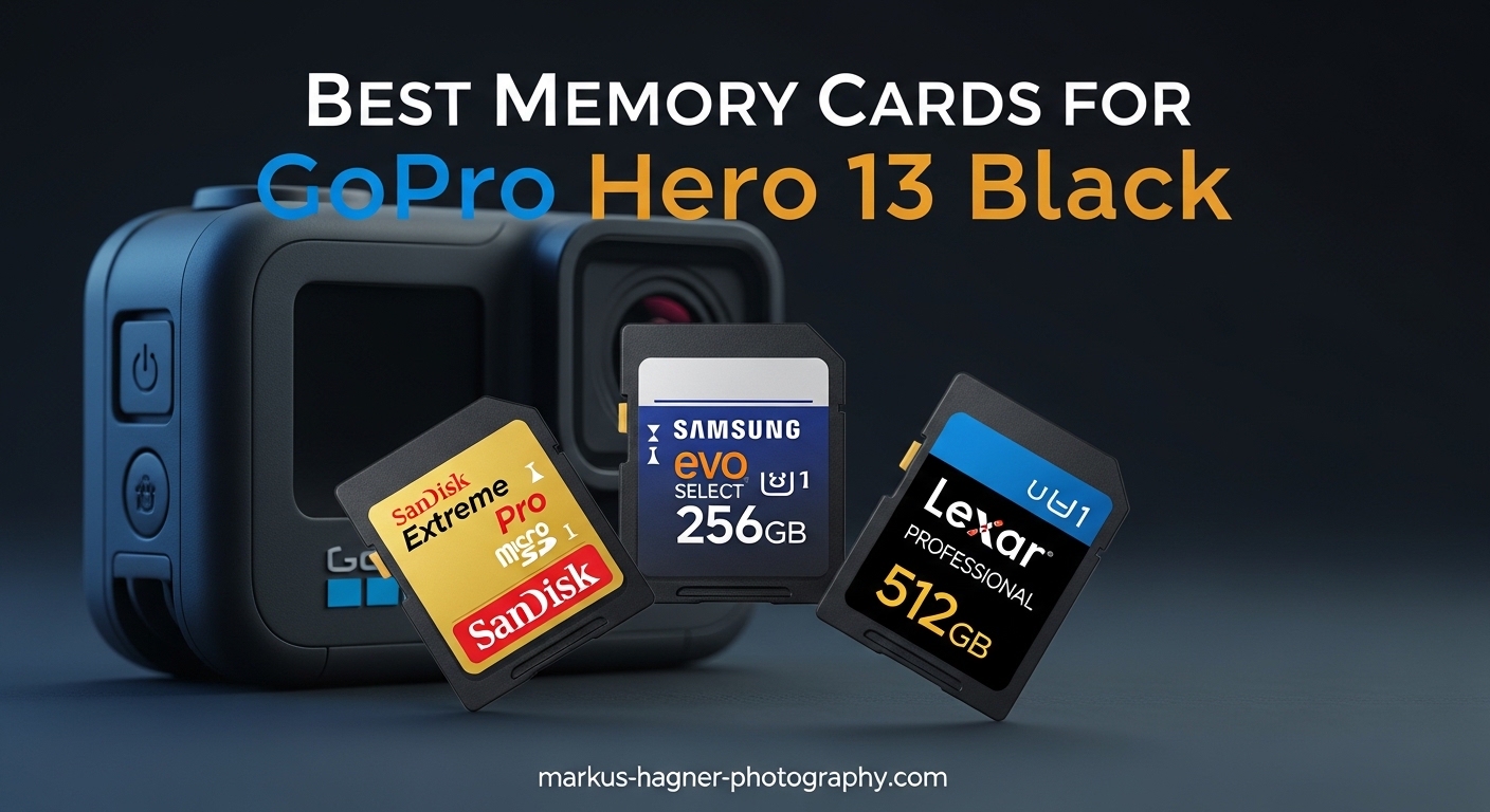 Best Memory Cards for GoPro Hero 13 Black