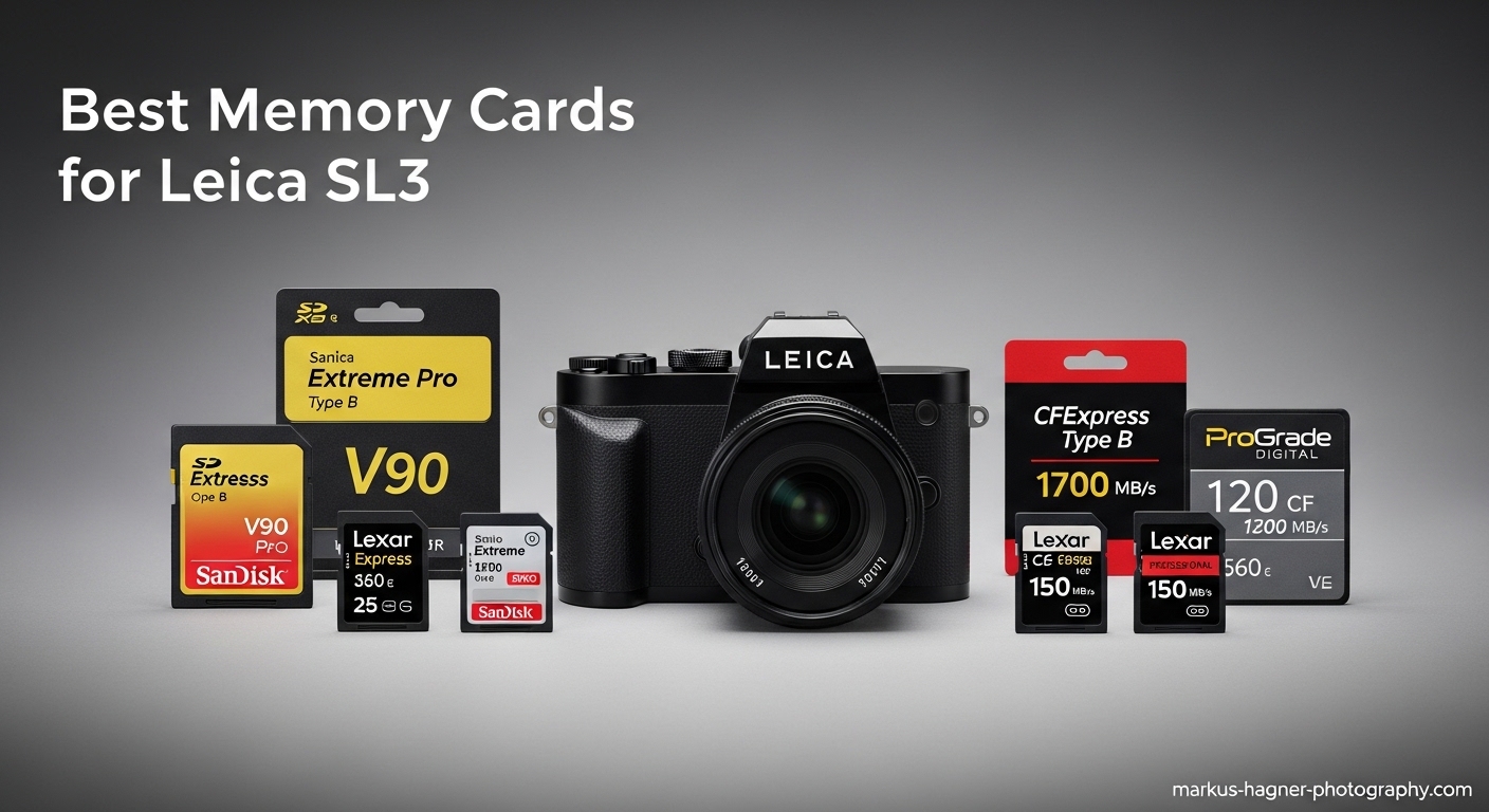 Best Memory Cards for Leica SL3