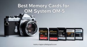 Best Memory Cards for OM System OM-5