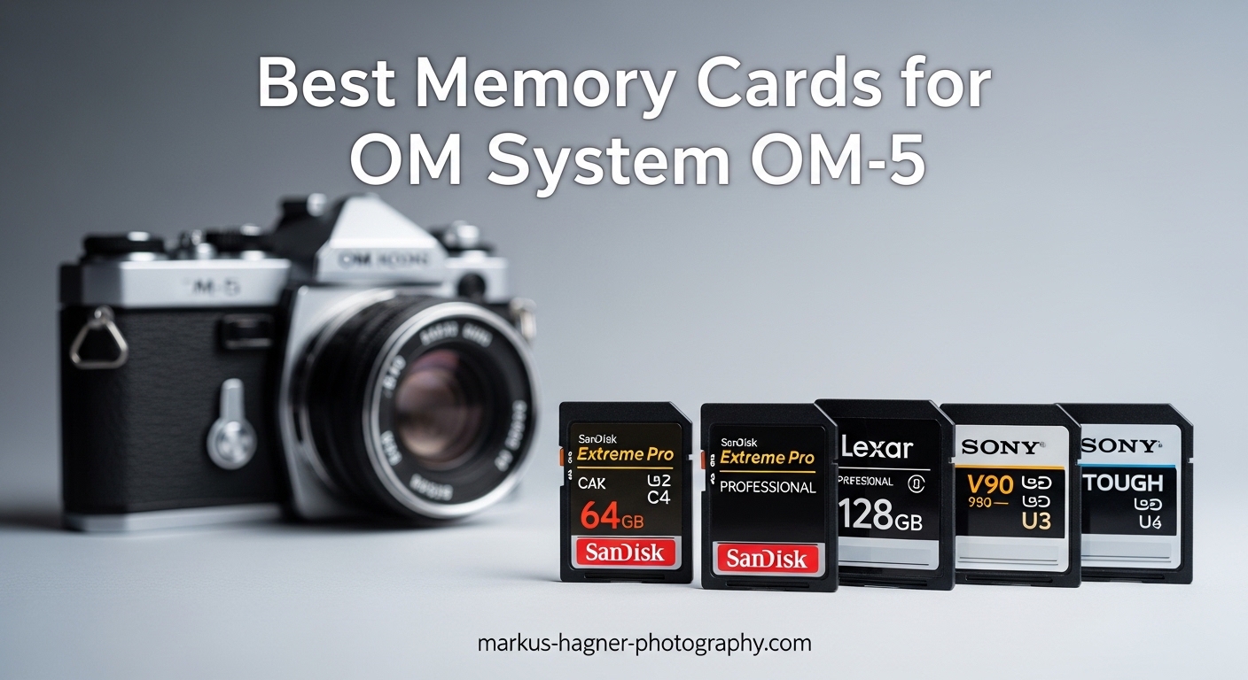 Best Memory Cards for OM System OM-5