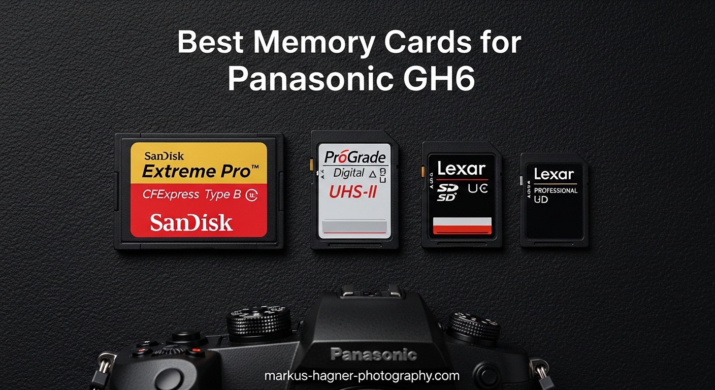 Best Memory Cards for Panasonic GH6