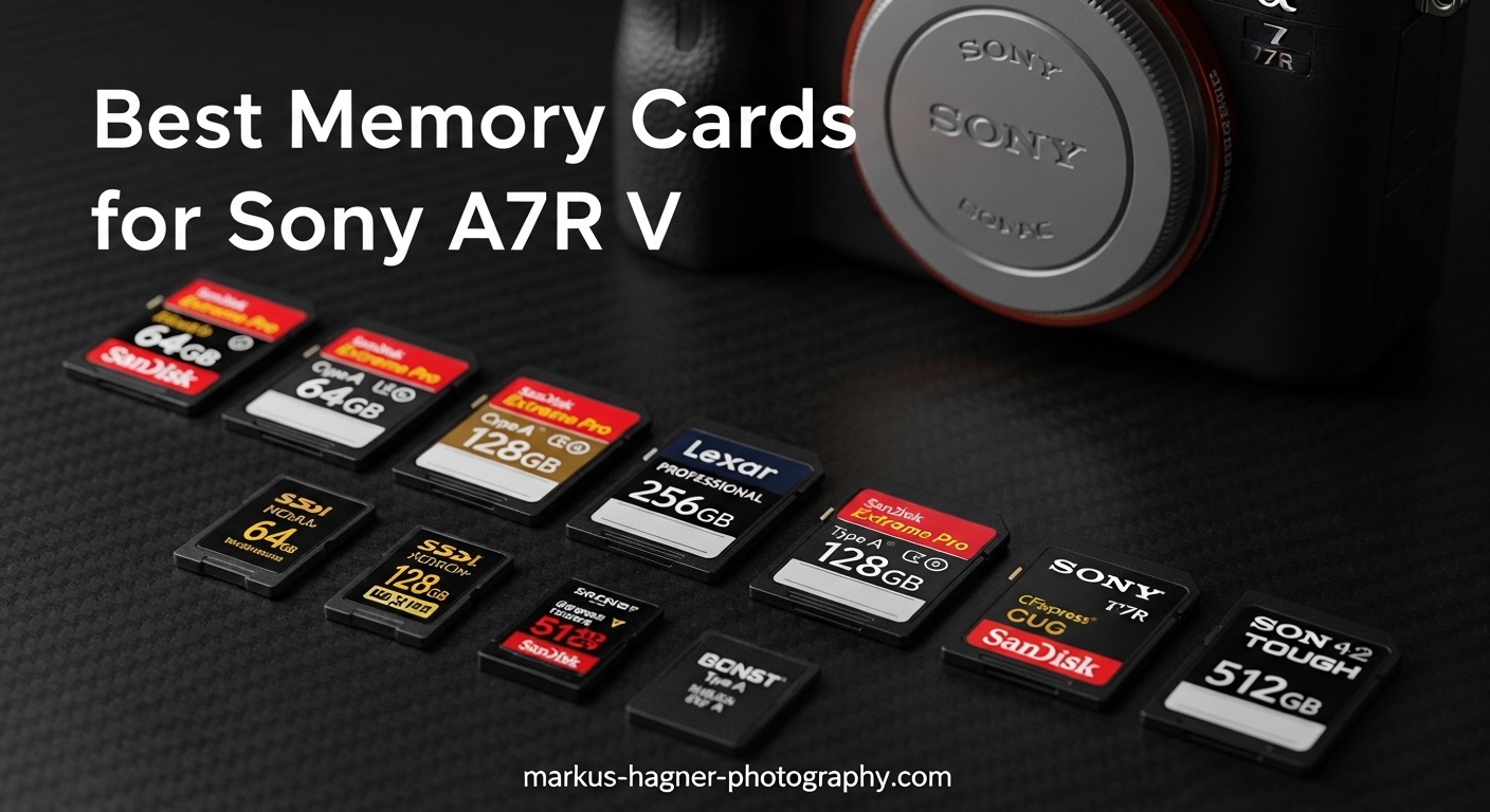 Best Memory Cards for Sony A7R V