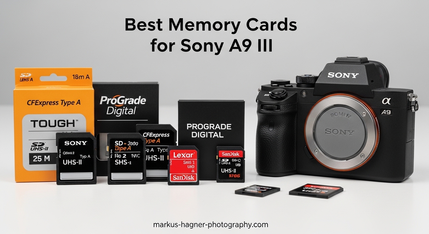 Best Memory Cards for Sony A9 III