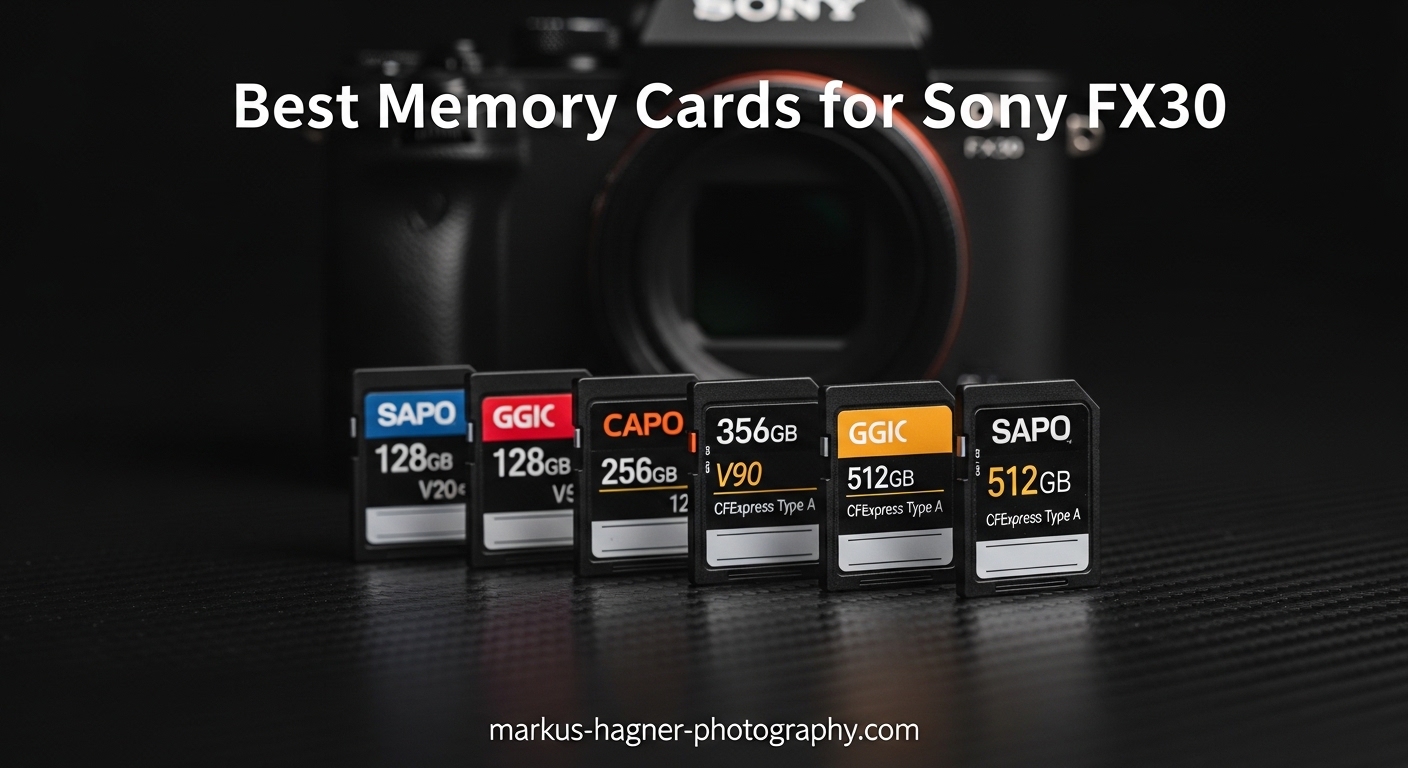Best Memory Cards for Sony FX30