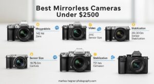 Best Mirrorless Cameras Under $2500