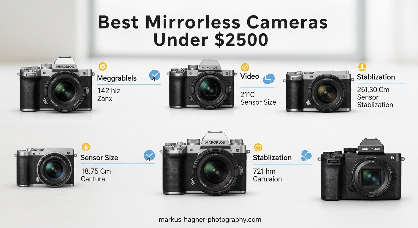 Best Mirrorless Cameras Under $2500