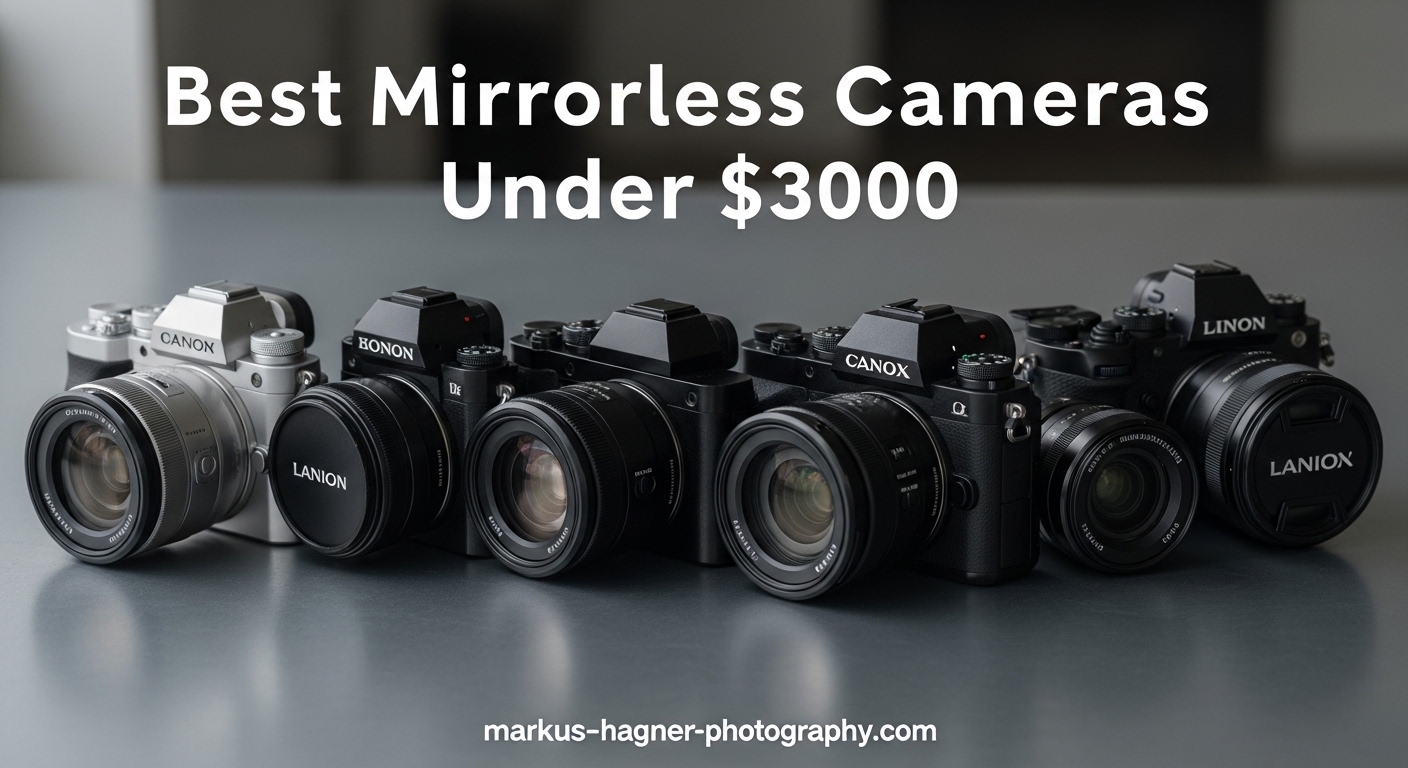 Best Mirrorless Cameras Under $3000