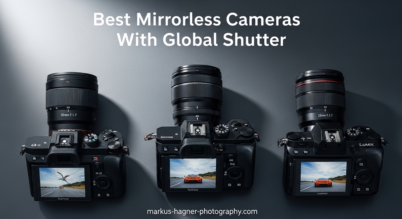 Best Mirrorless Cameras With Global Shutter