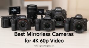 Best Mirrorless Cameras for 4K 60p Video