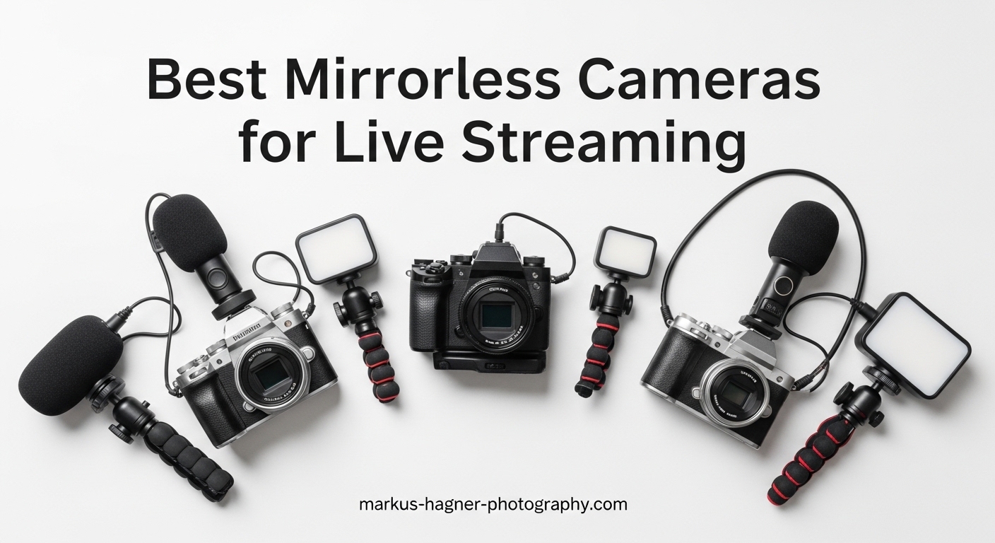 Best Mirrorless Cameras for Live Streaming