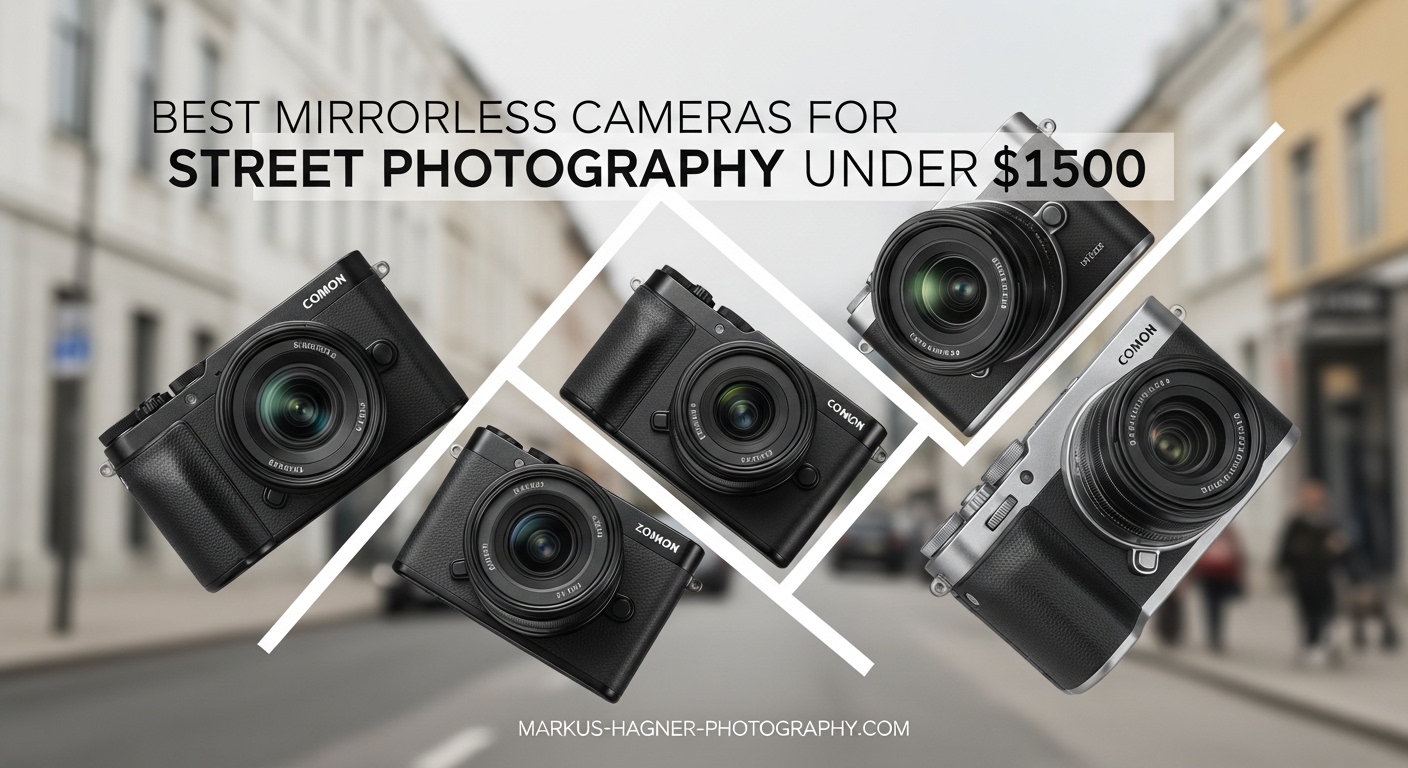 Best Mirrorless Cameras for Street Photography Under $1500