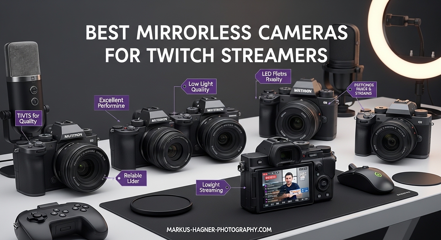 Best Mirrorless Cameras for Twitch Streamers
