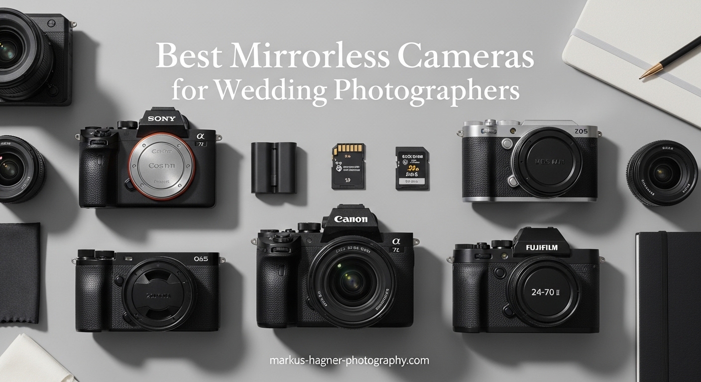 Best Mirrorless Cameras for Wedding Photographers