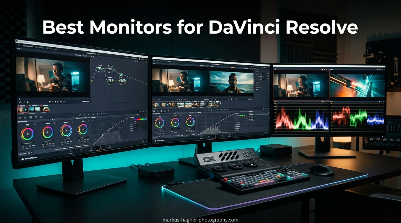 Best Monitors for DaVinci Resolve