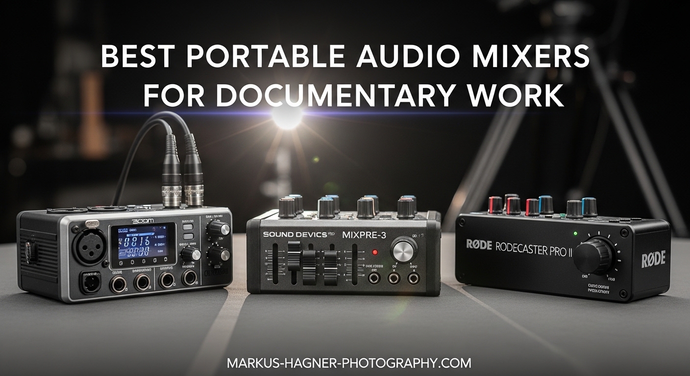Best Portable Audio Mixers for Documentary Work