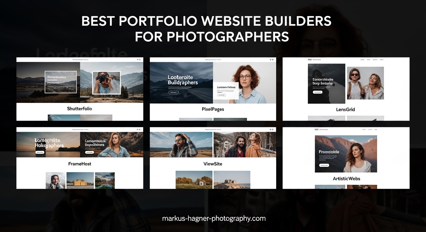 Best Portfolio Website Builders for Photographers