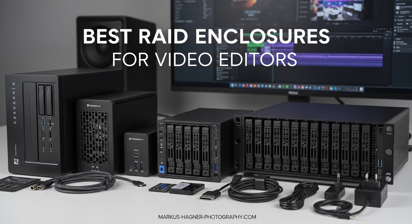 Best RAID Enclosures for Video Editors
