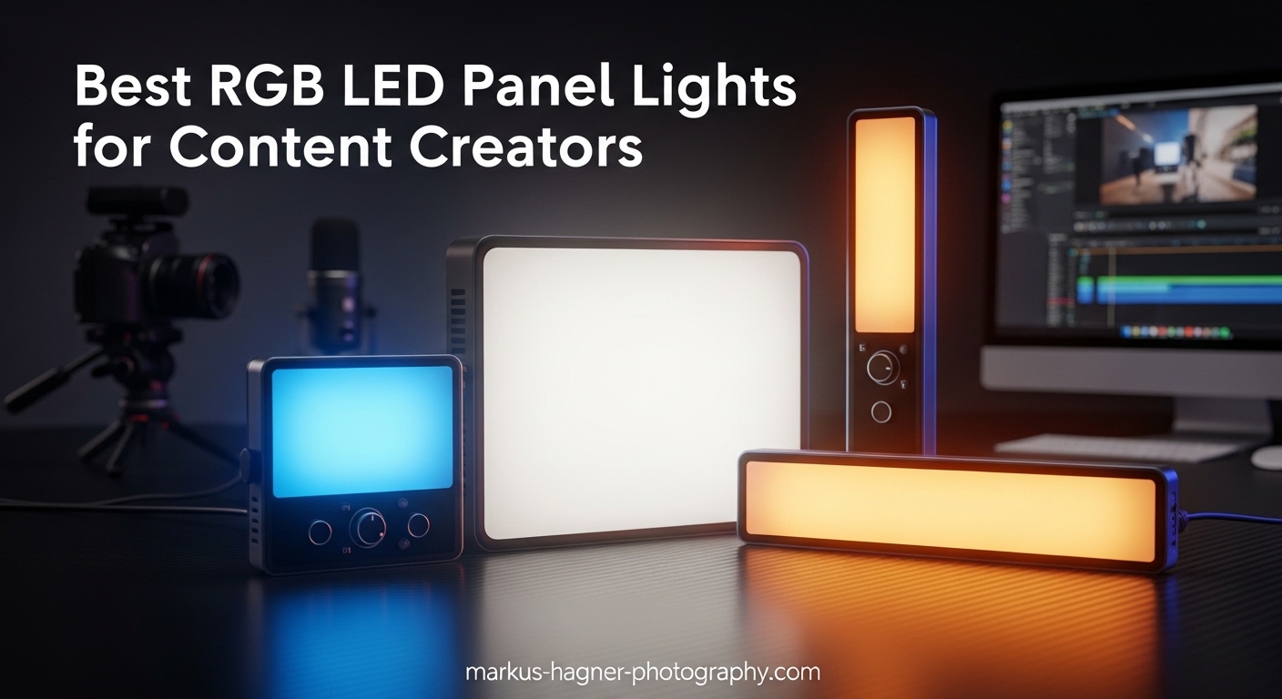 Best RGB LED Panel Lights for Content Creators
