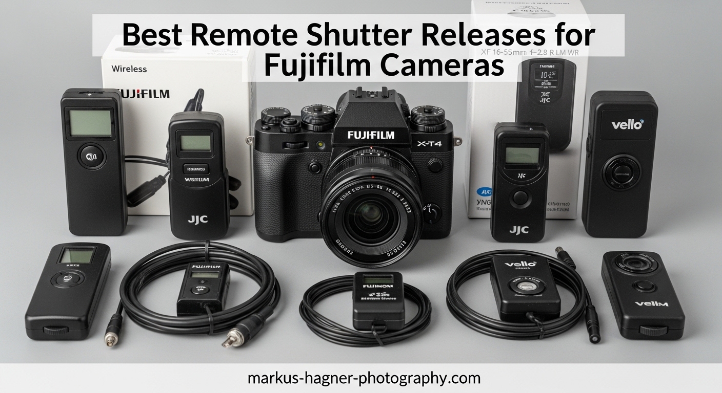 Best Remote Shutter Releases for Fujifilm Cameras