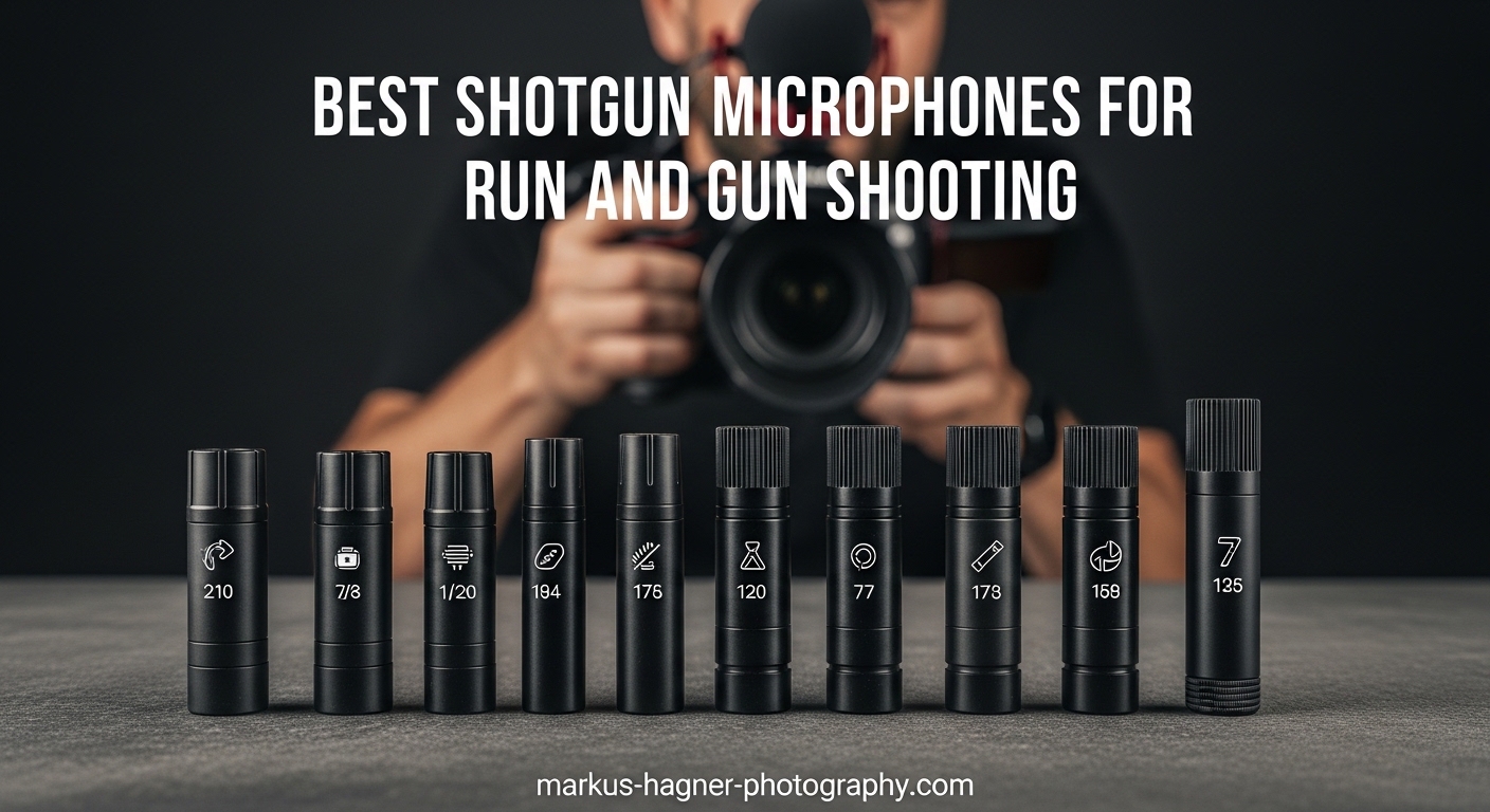 Best Shotgun Microphones for Run and Gun Shooting