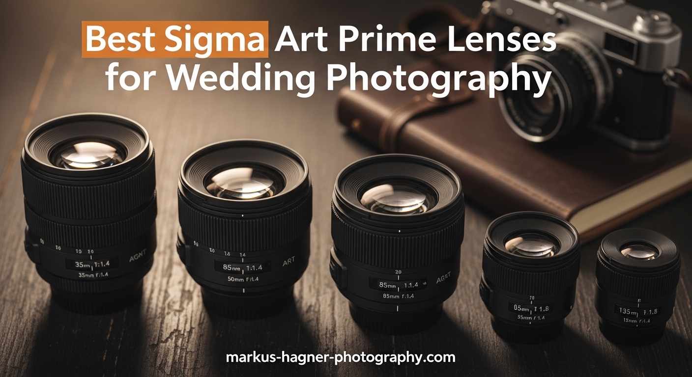 Best Sigma Art Prime Lenses for Wedding Photography