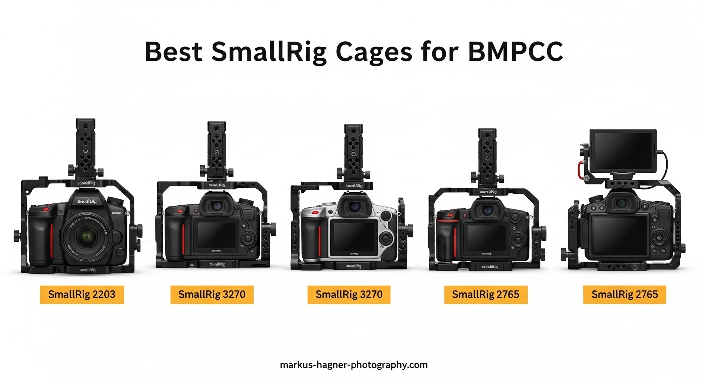 Best SmallRig Cages for BMPCC