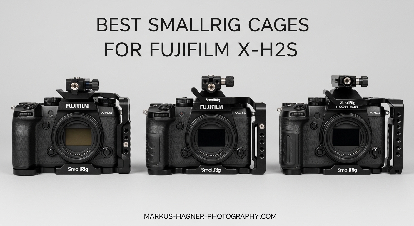Best SmallRig Cages for Fujifilm X-H2S