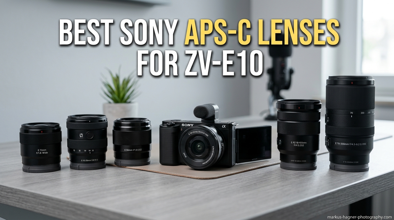 Best Sony APS-C Lenses for ZV-E10