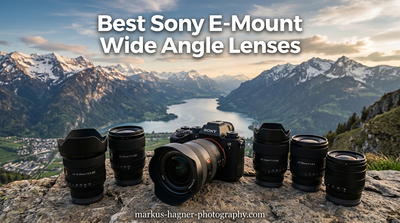 Best Sony E-Mount Wide Angle Lenses