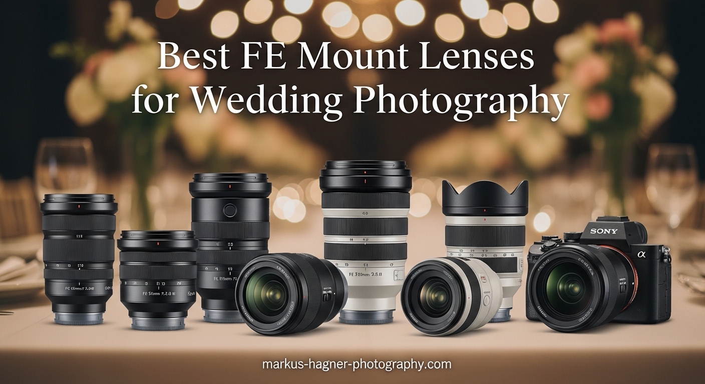 Best Sony FE Mount Lenses for Wedding Photography