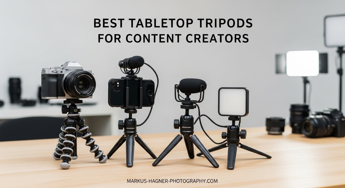 Best Tabletop Tripods for Content Creators