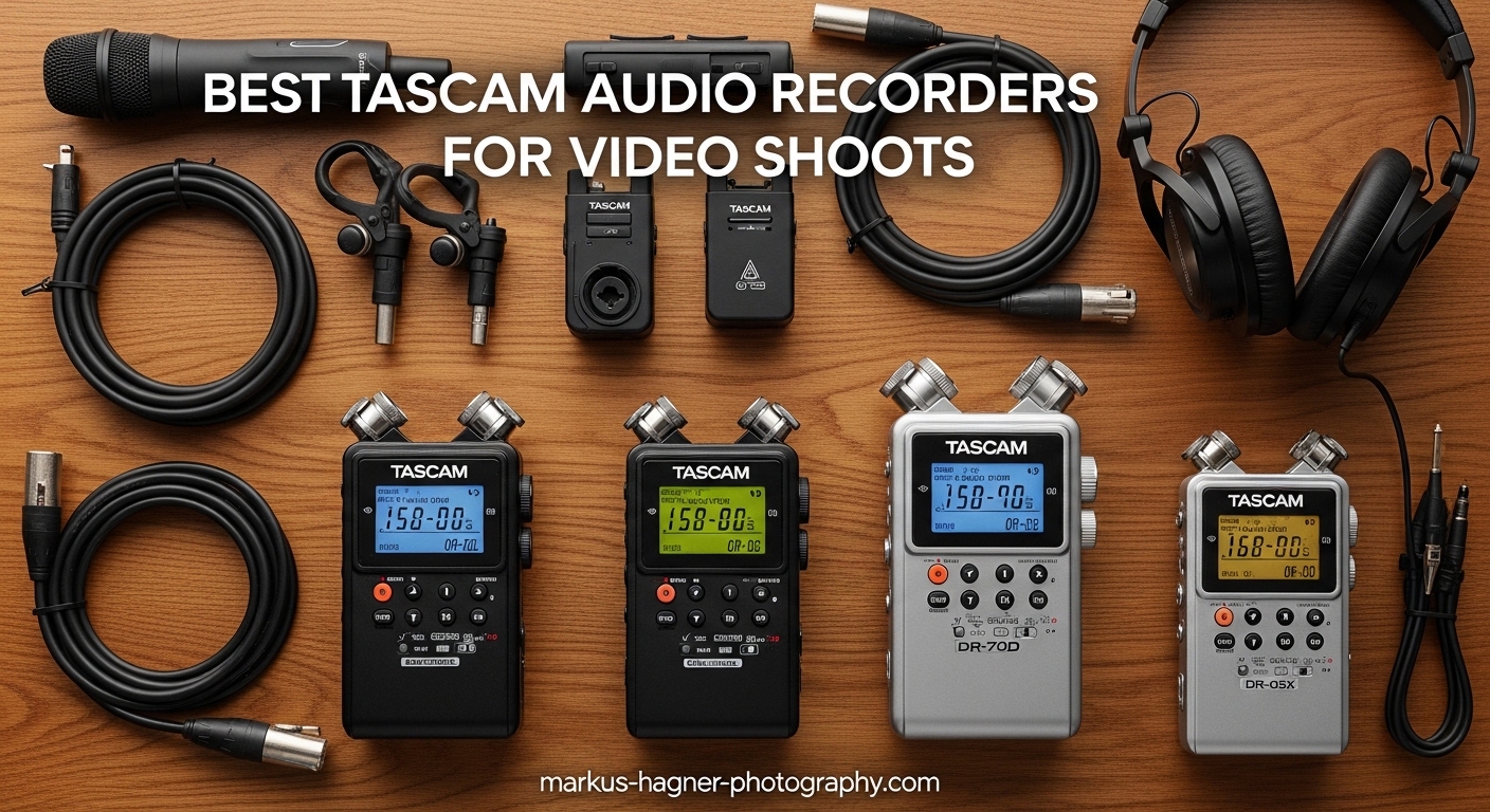 Best Tascam Audio Recorders for Video Shoots