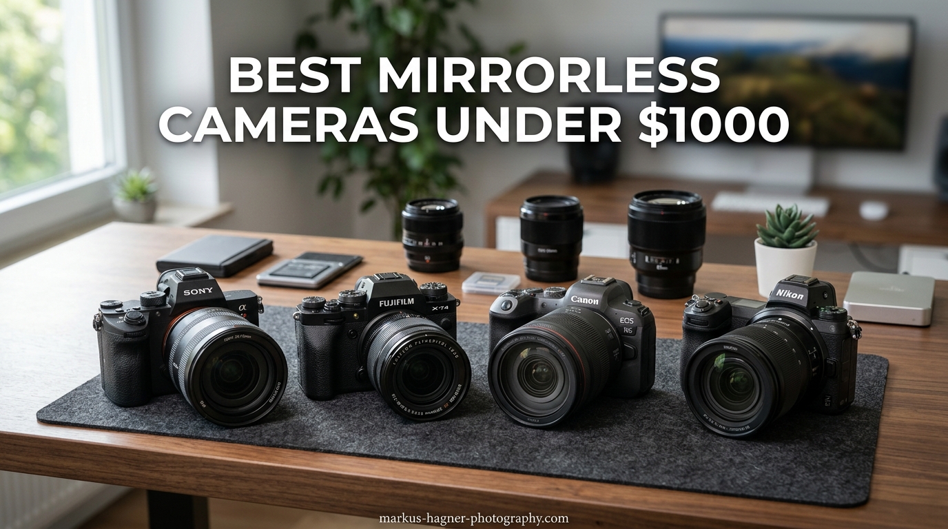 Best Used Mirrorless Cameras Under $1000