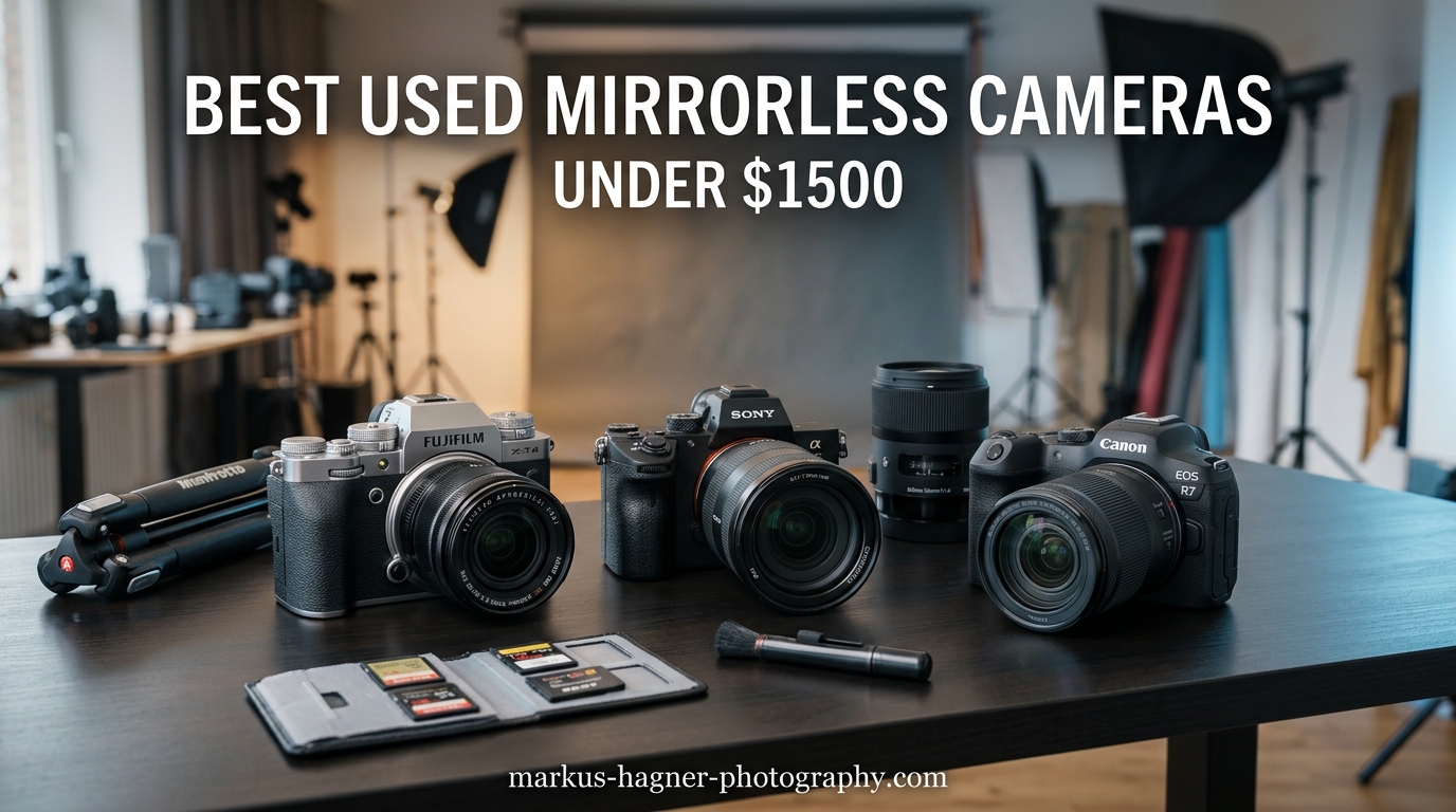 Best Used Mirrorless Cameras Under $1500